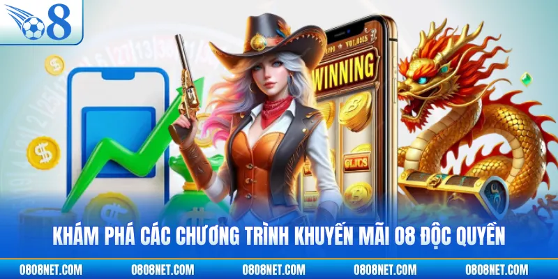 Khám phá các chương trình khuyến mãi O8 độc quyền